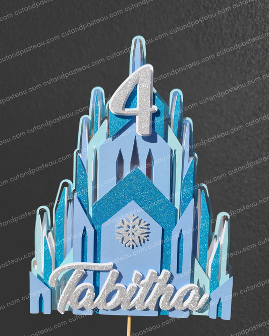 Princess Castle Cake Topper