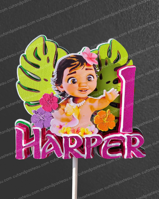 MOA Cake Topper