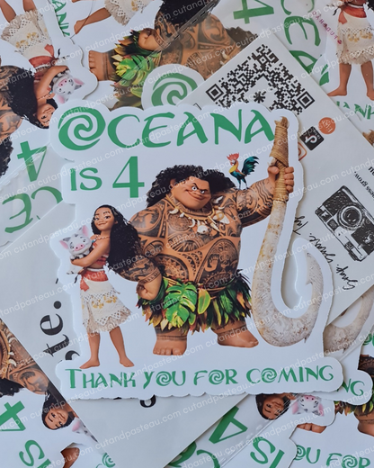 MOA Party Bag Labels / Tags