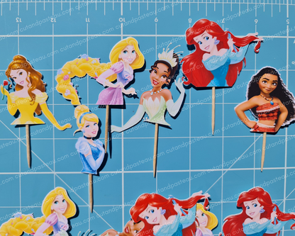 PRI Cupcake Topper Set / Set of 6