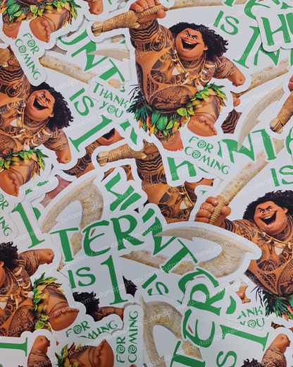 MAU Party Bag Labels / Tags