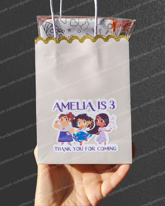 ENC Party Bag Labels / Tags