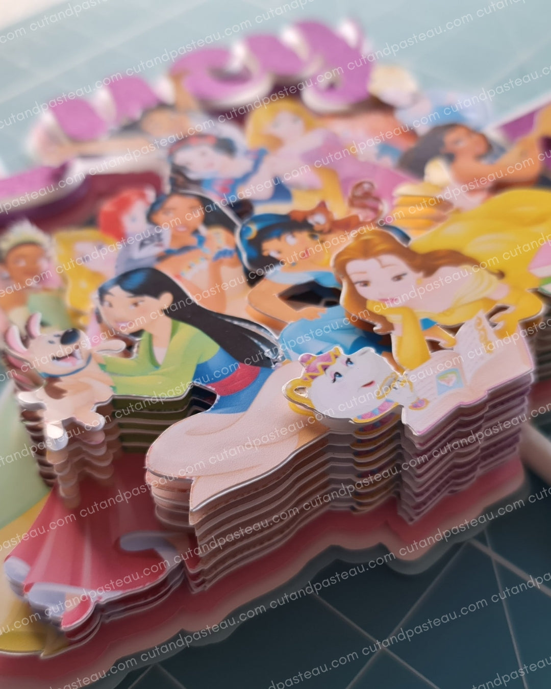 Disney Princess Cake Topper