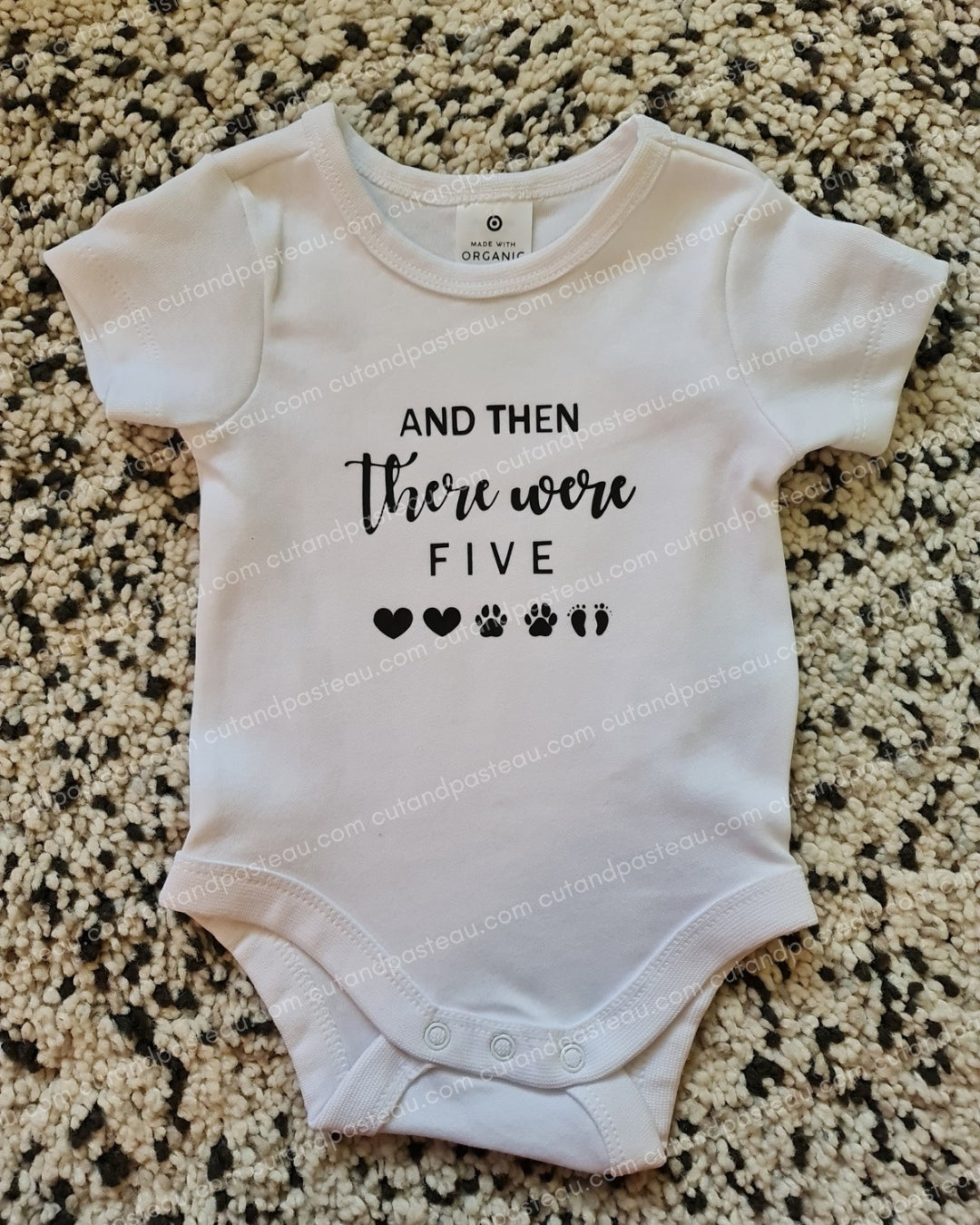 Personalised Baby Bodysuit - 3 pack