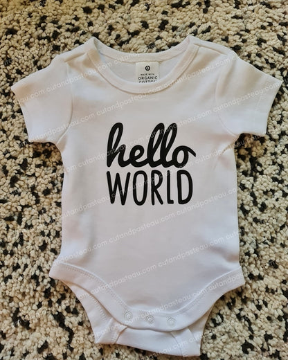 Personalised Baby Bodysuit - 3 pack