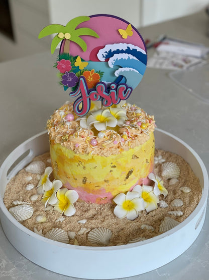 Hawaii Luau Cake Topper