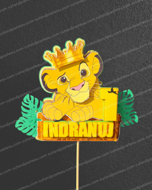 Lion King Cake Topper