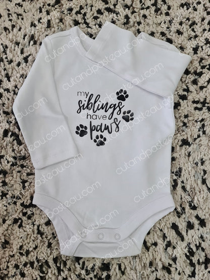 Personalised Baby Bodysuit - 3 pack