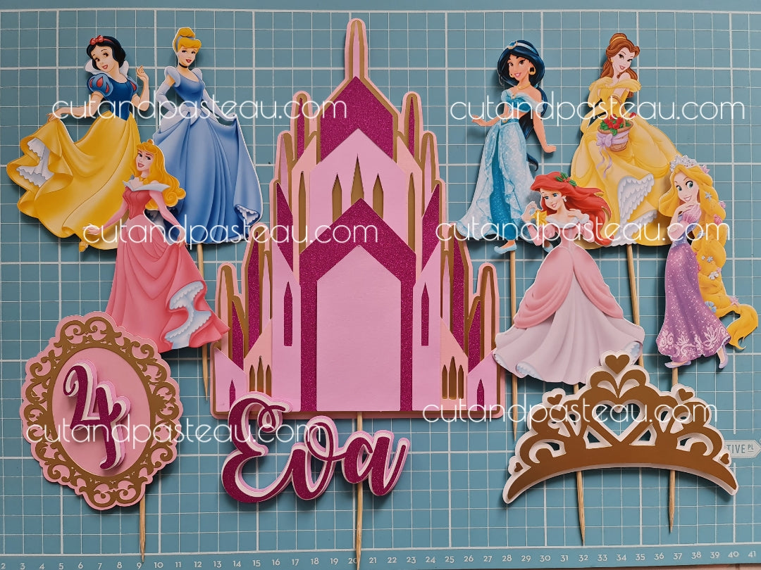 Princess Cake Topper Bundle