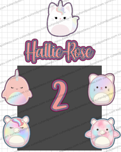 SQU Cake Topper Bundle