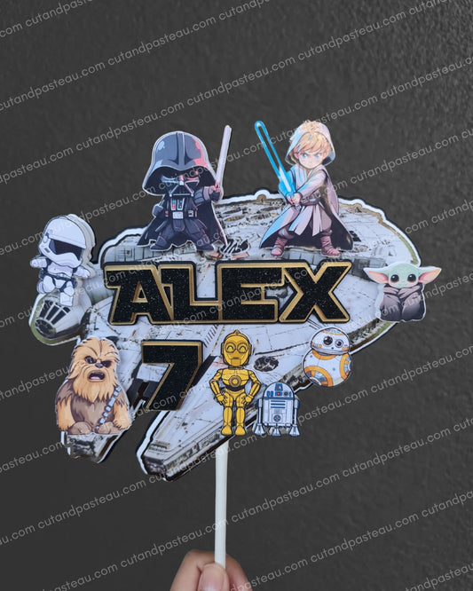 Star Wars Cake Topper