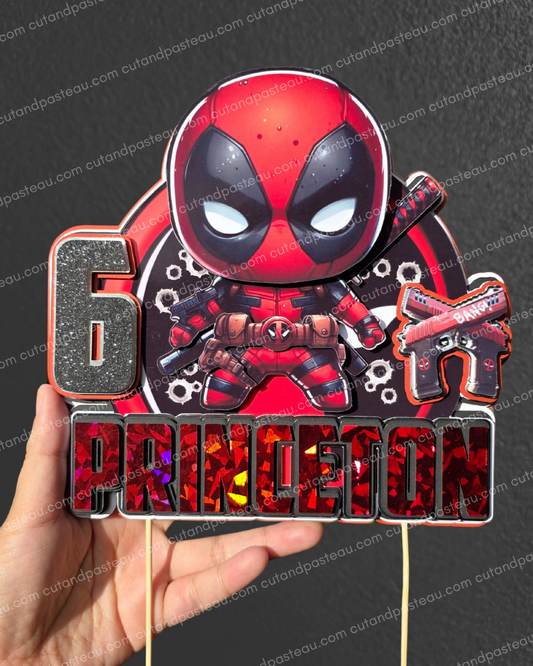 DEA Cake Topper